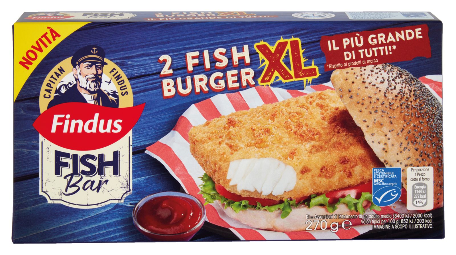 2 Fish Burger XL Fish Bar 