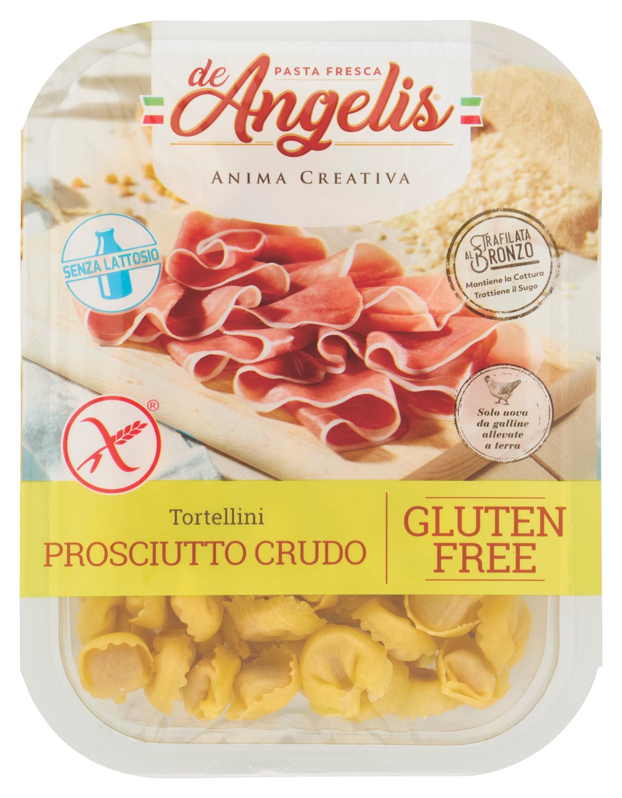 Tortellini prosciutto crudo gluten free 