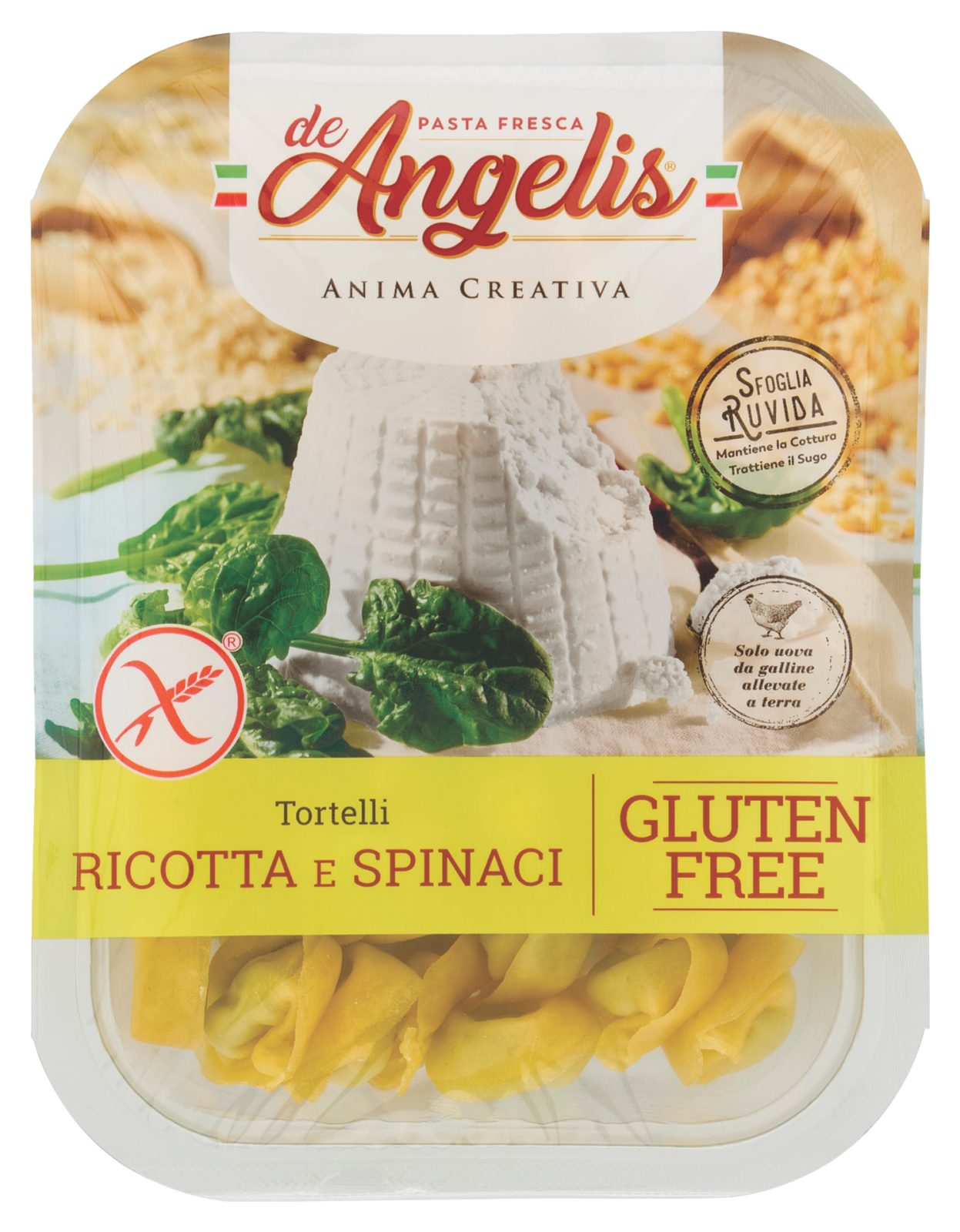 Tortelli ricotta e spinaci gluten free 