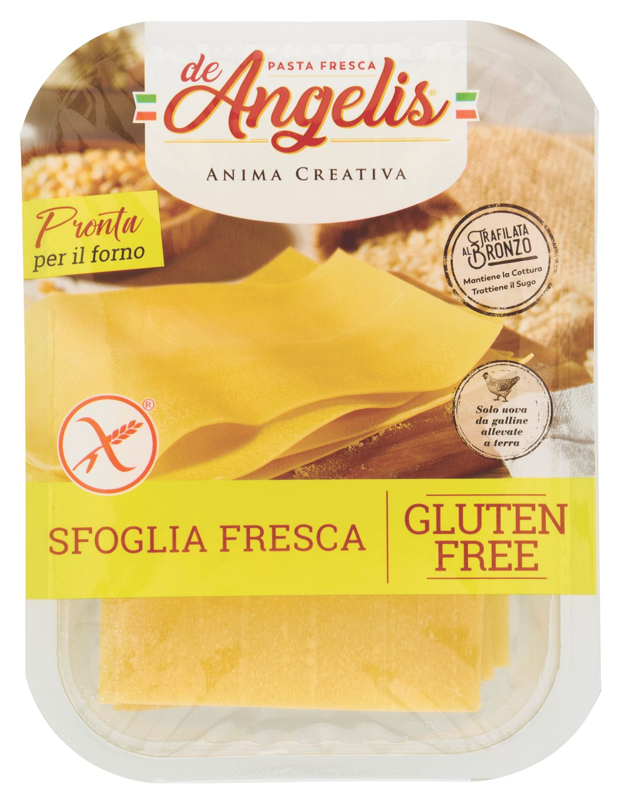 Sfoglia fresca gluten free