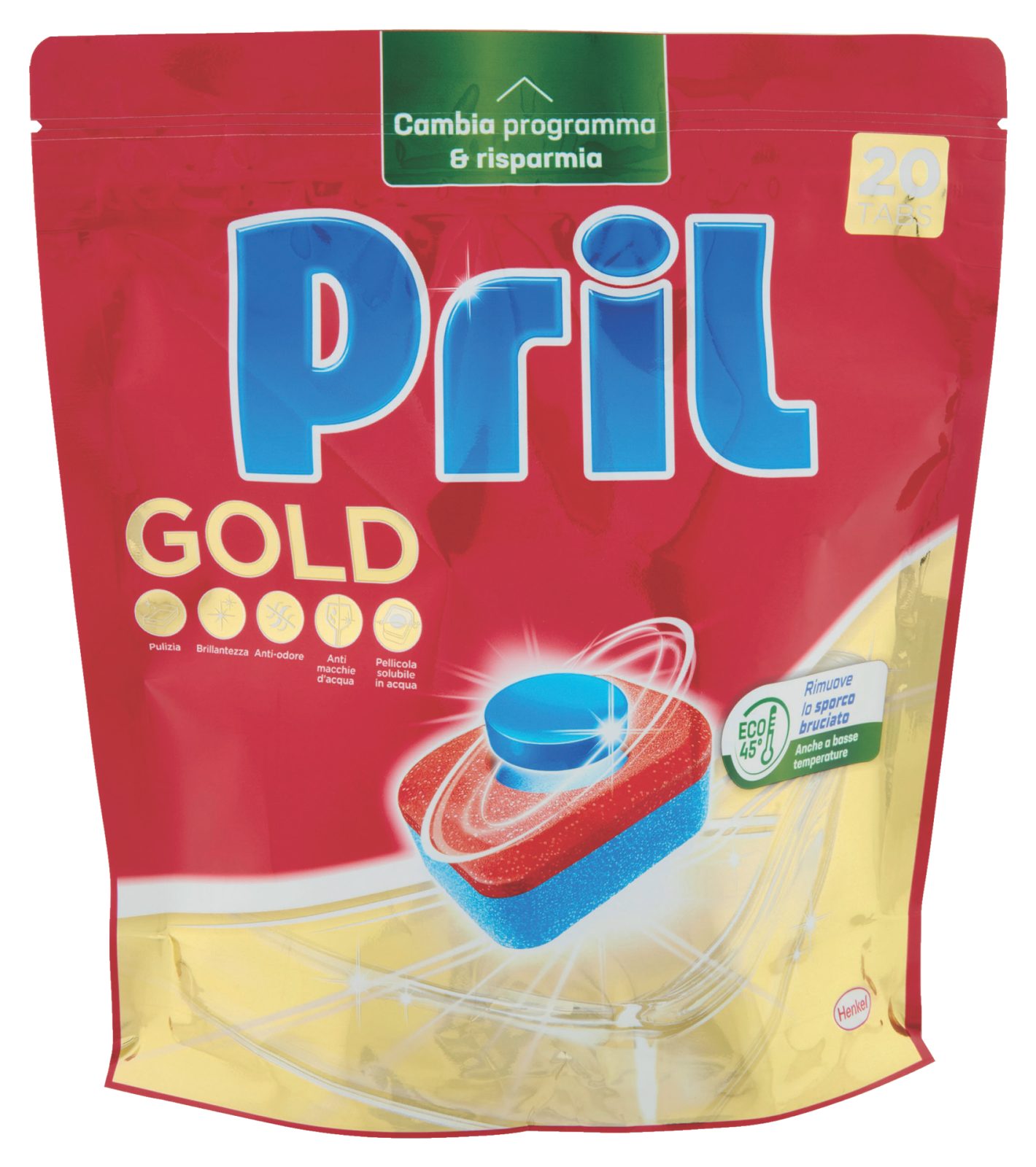 Detersivo lavastoviglie Gold Tabs