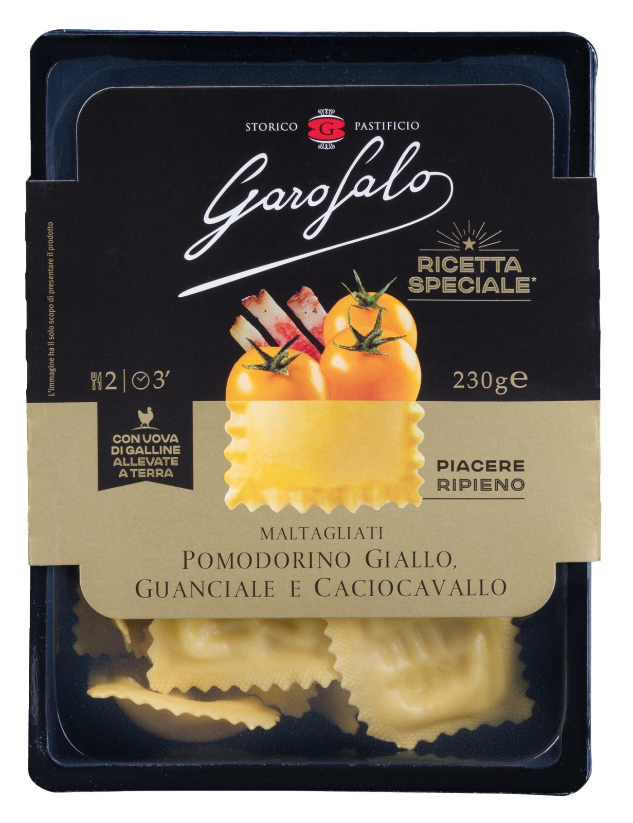 Tortellini mit Tomaten und Guanciale
