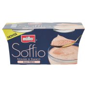 Soffio-Pfirsich-Weiß-Mousse