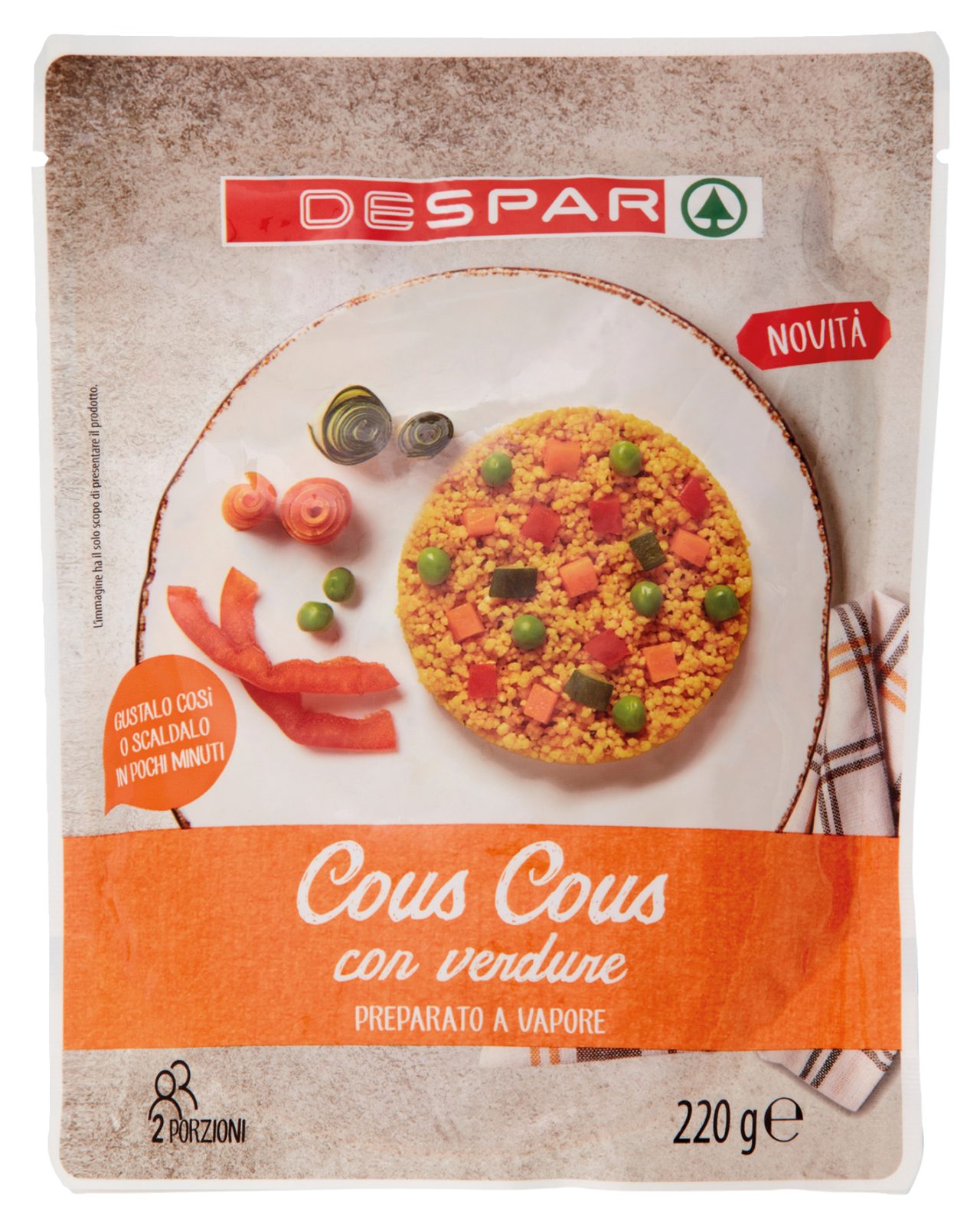 Cous cous pronto con verdure