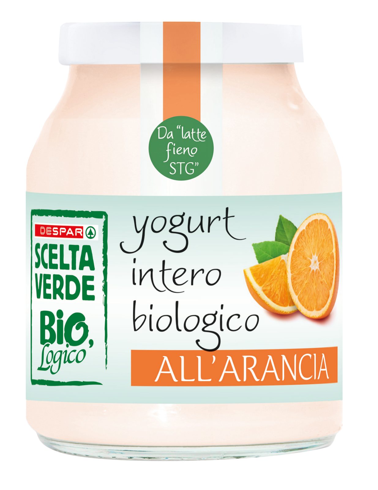Yogurt intero all'Arancia