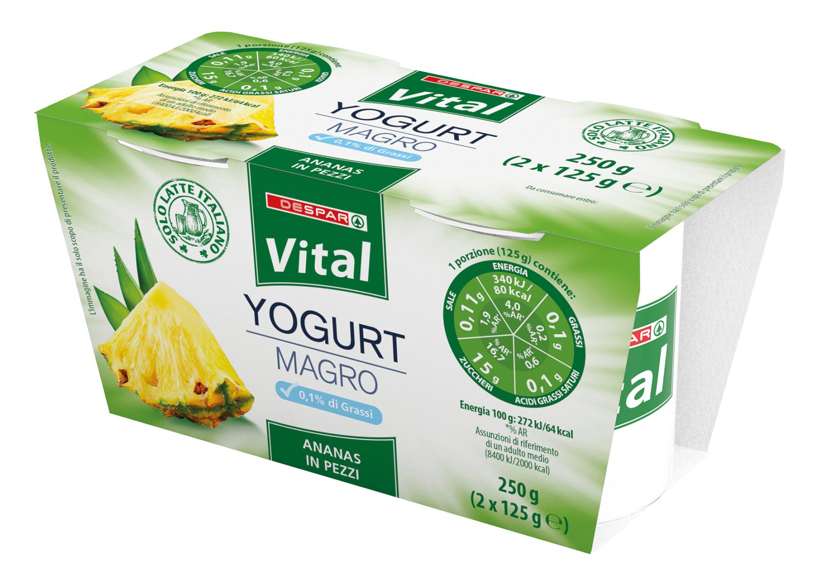 Magerjoghurt Ananas