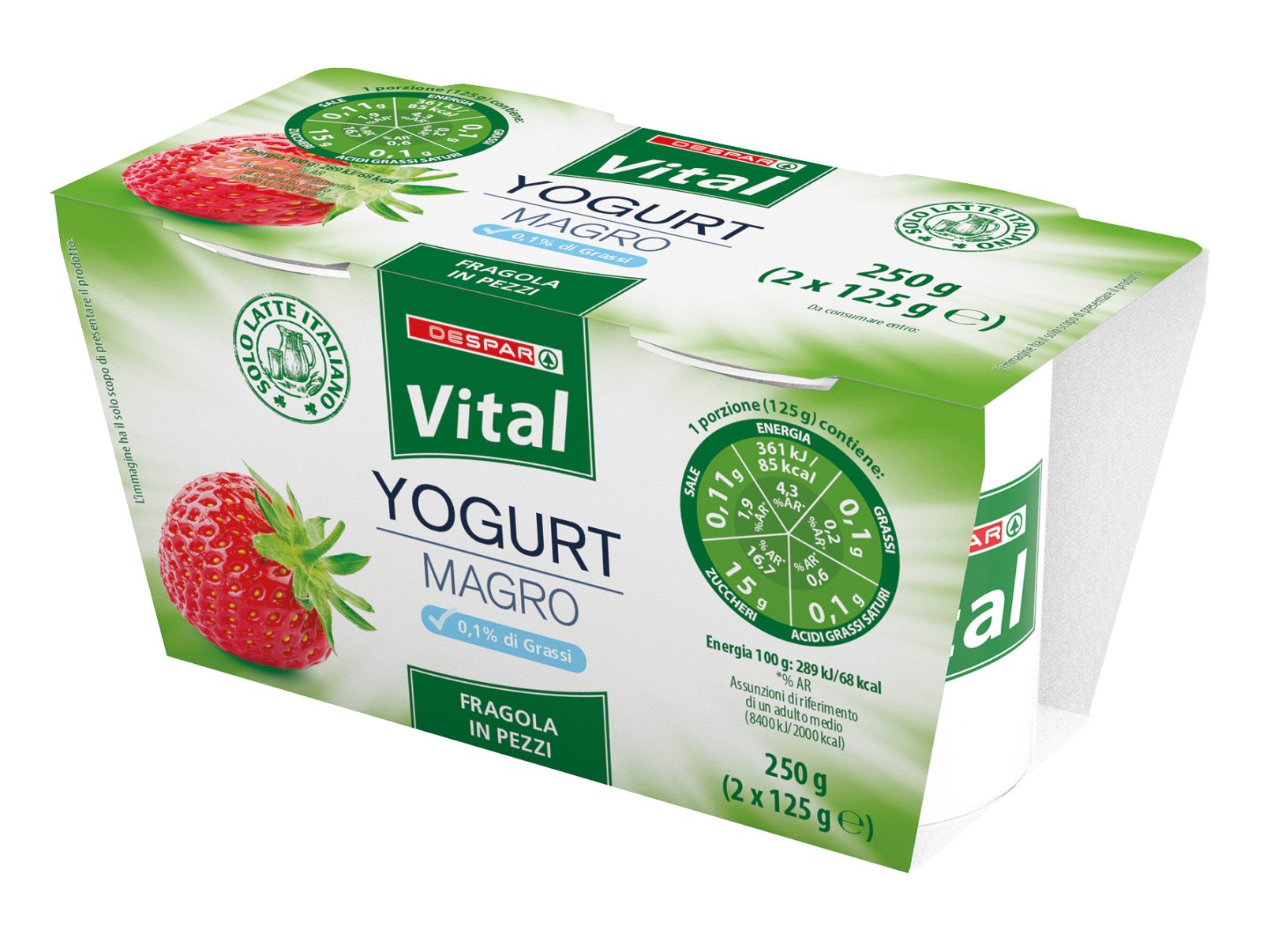 Yogurt Magro alla Fragola
