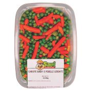 Carote baby e Piselli Lessati  Gr 220