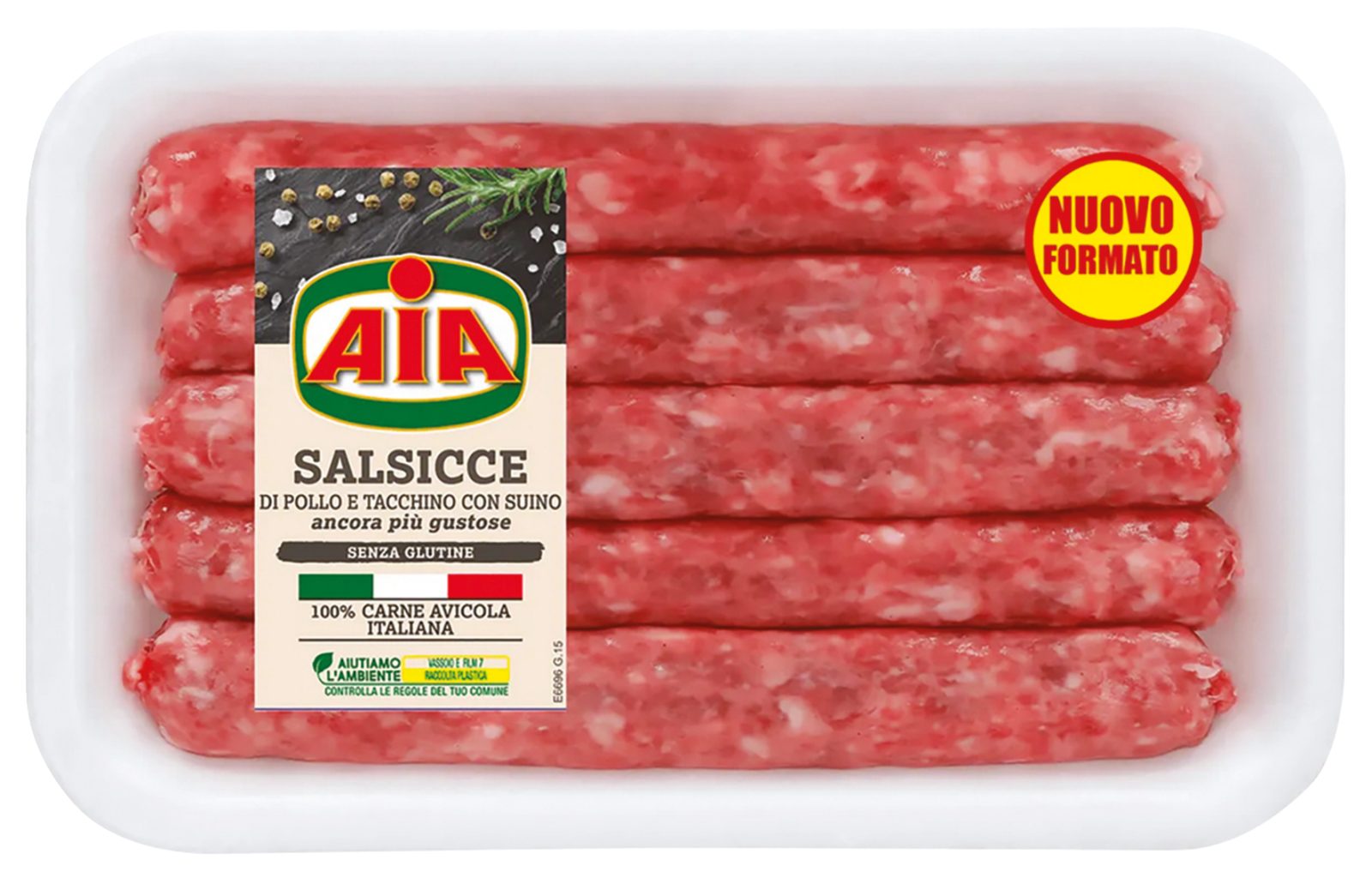 Salsicce di Pollo e Tacchino con Suino