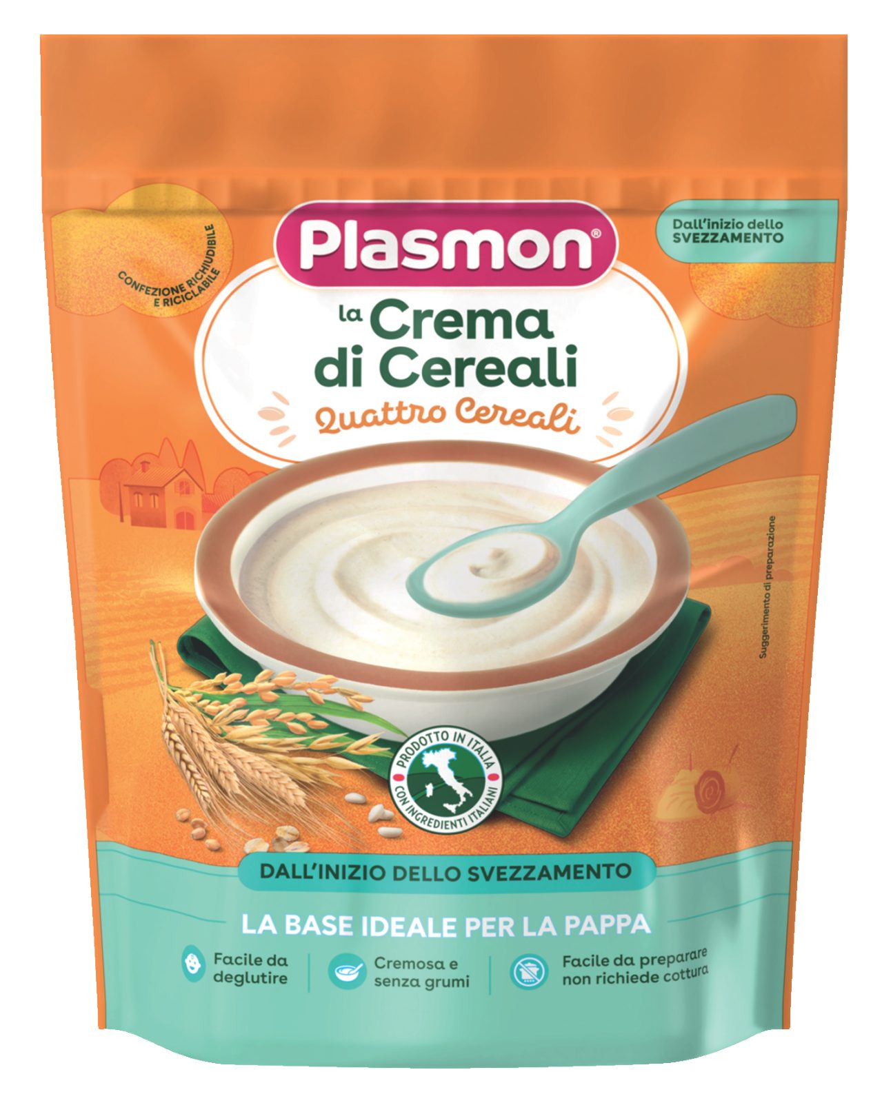 La Crema di Cereali Quattro Cereali