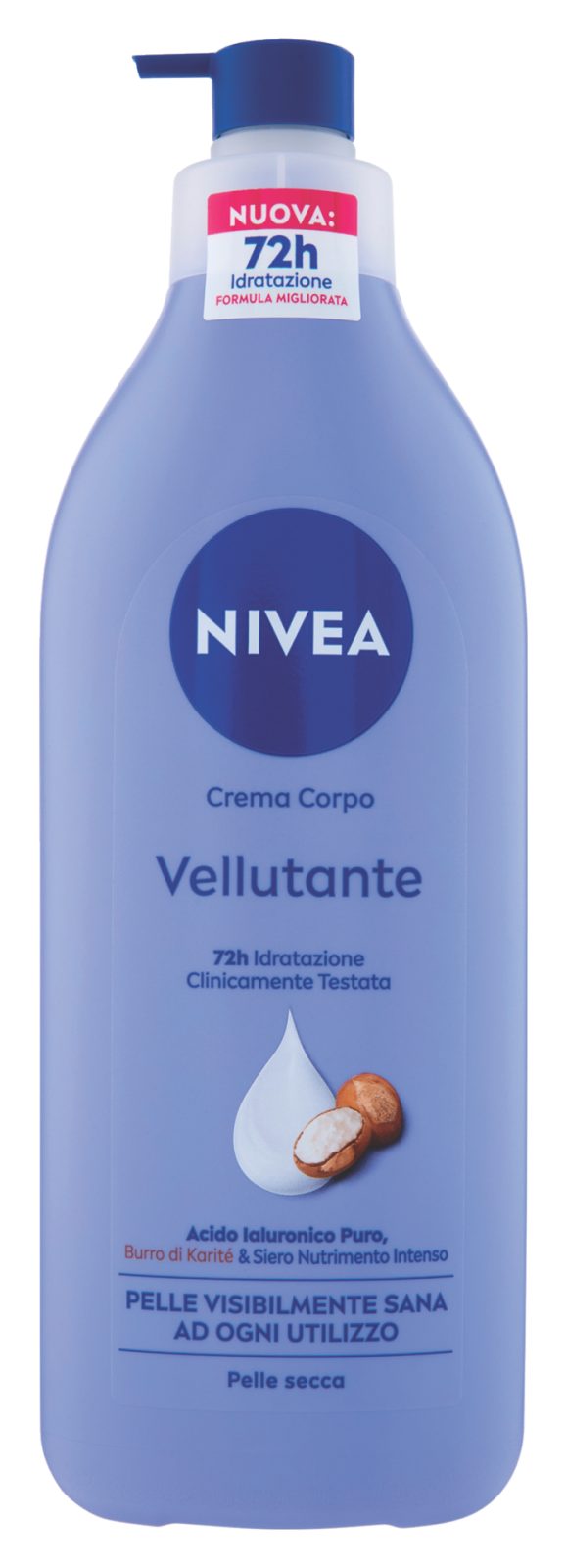 Körpercreme für trockene Haut samtig
