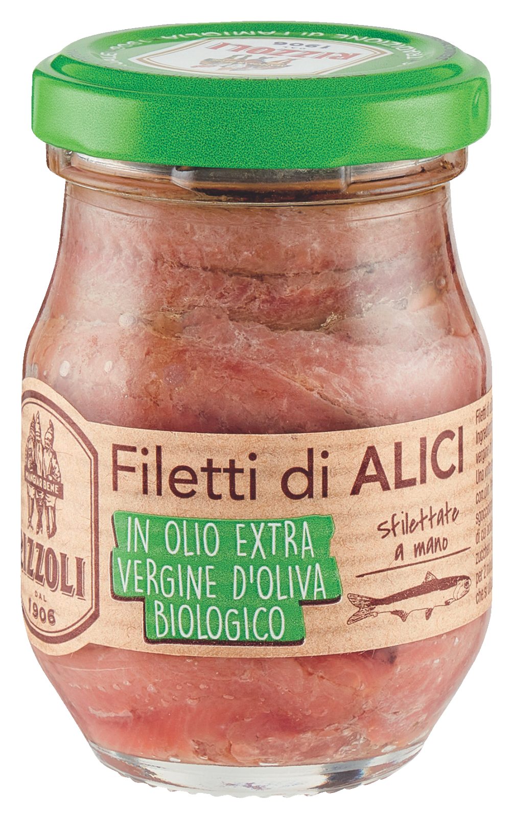 Filetti di Alici in Olio Extra Vergine di Oliva Bio