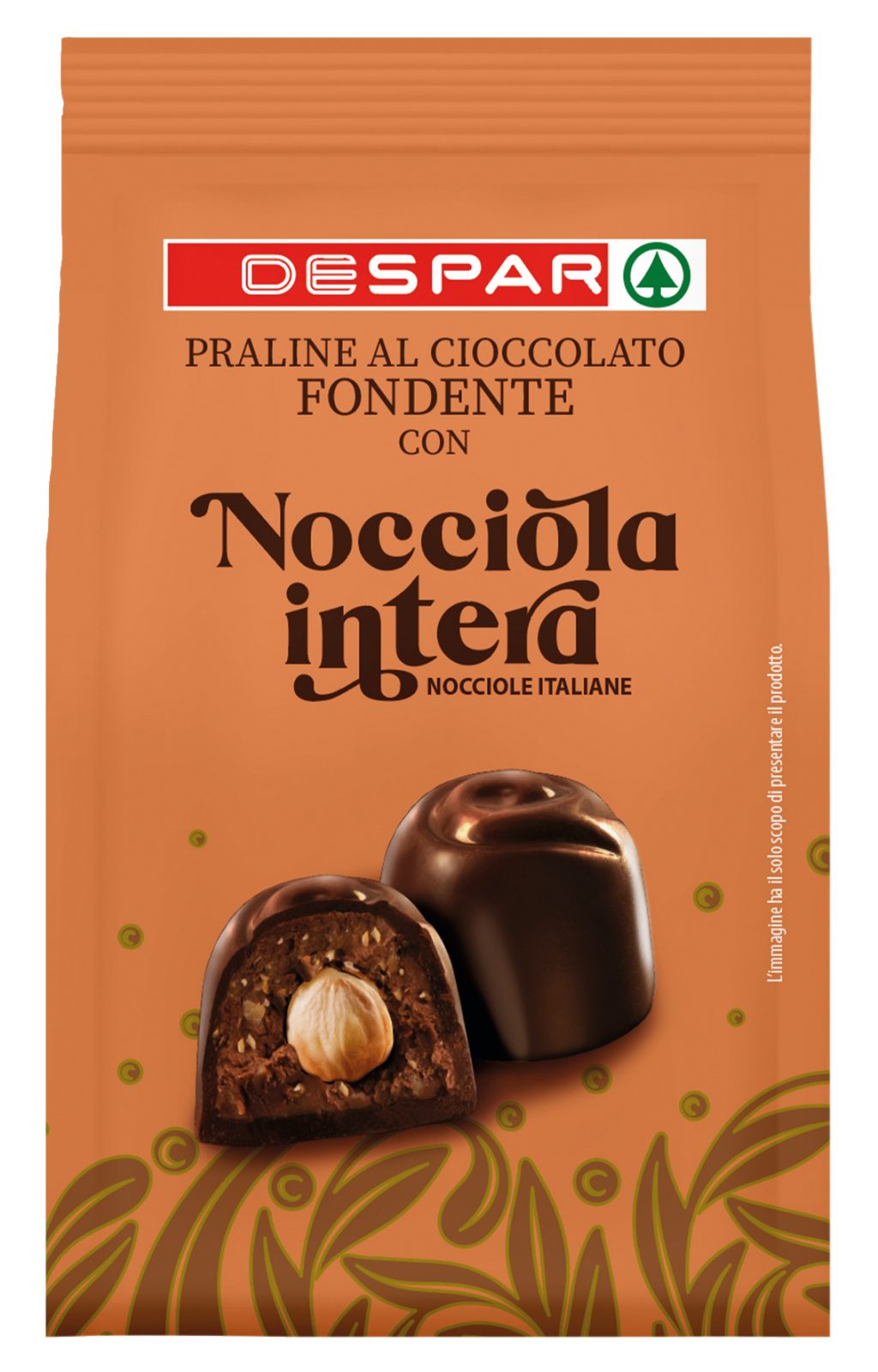 Pralinen mit ganzen Haselnüssen