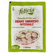 Gnocchi di riso con Grano Saraceno Integrale
