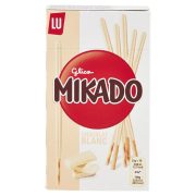 Mikado, Keks umhüllt von weißer Schokolade -