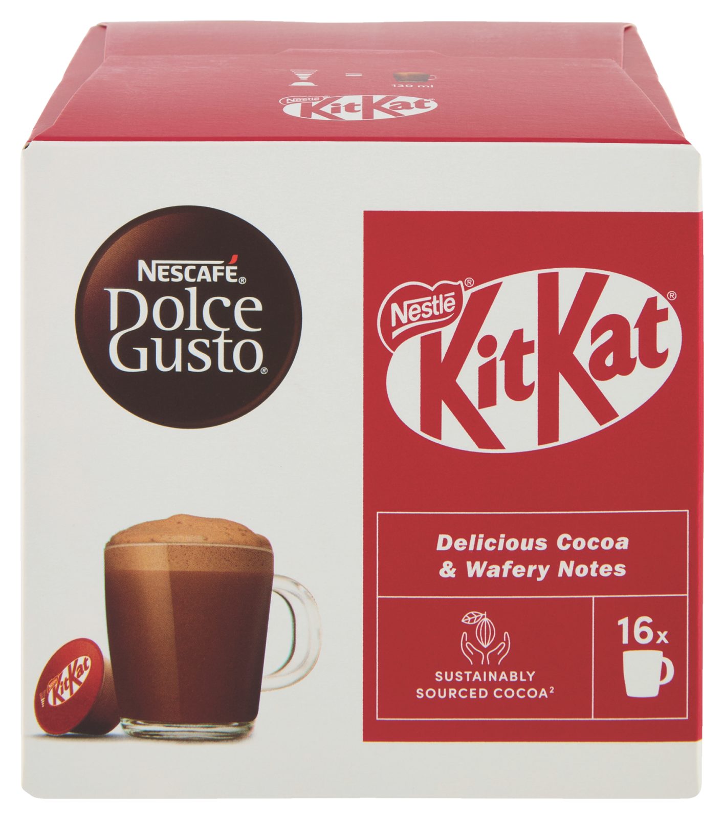 KitKat Bevanda gusto Cacao e Wafer 16 capsule