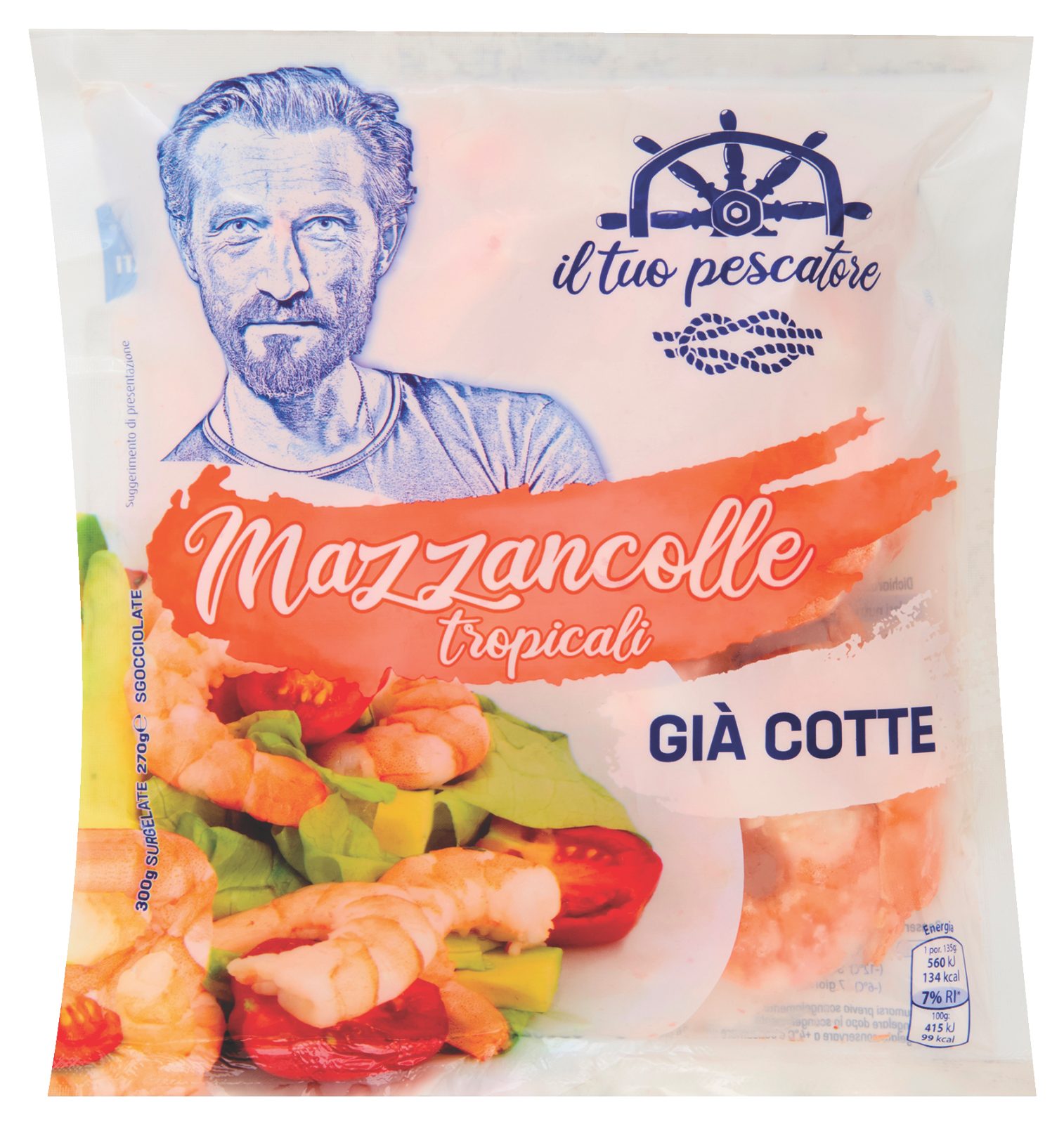 Mazzancolle cotte