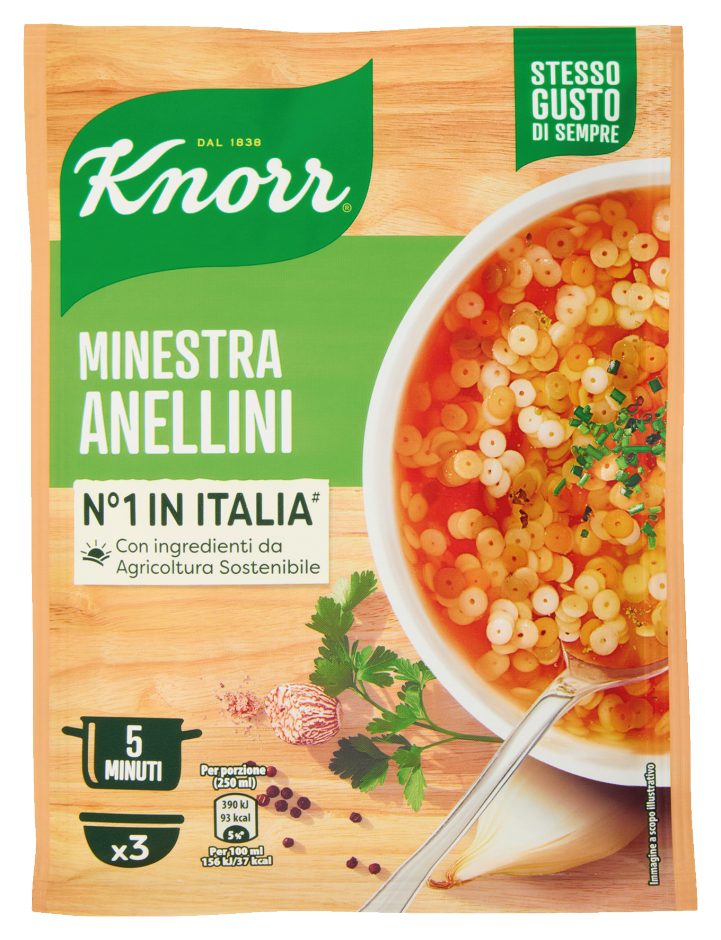 Minestra con Anellini