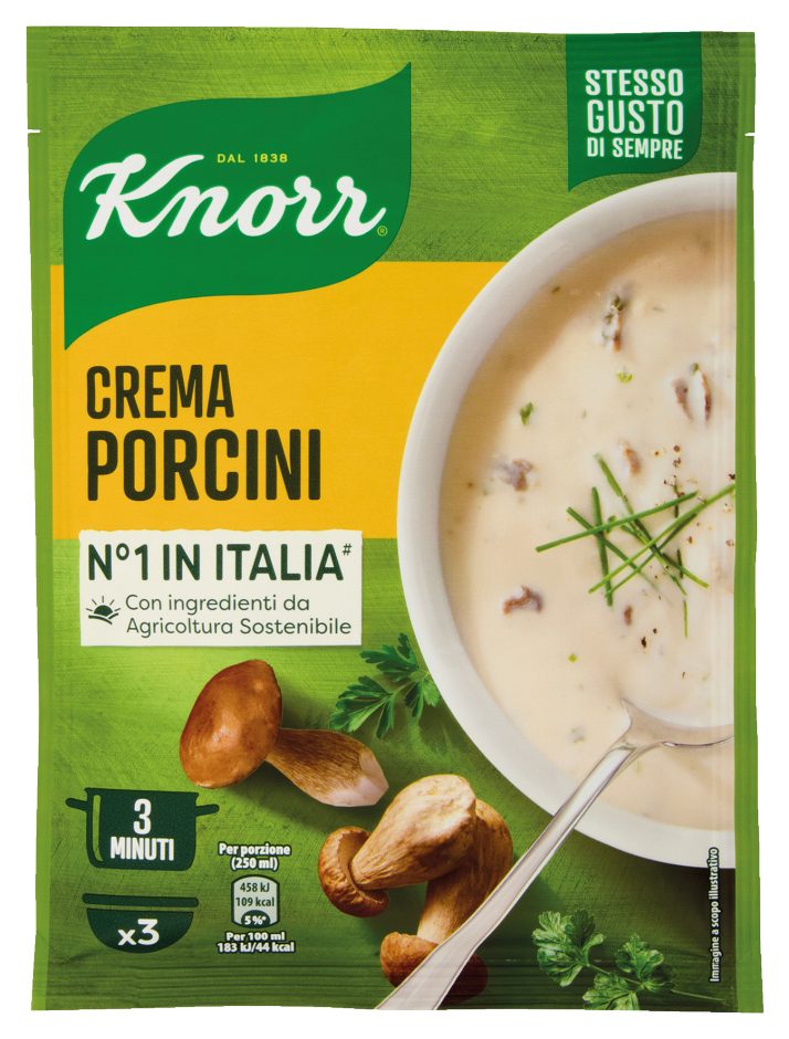 Crema con porcini