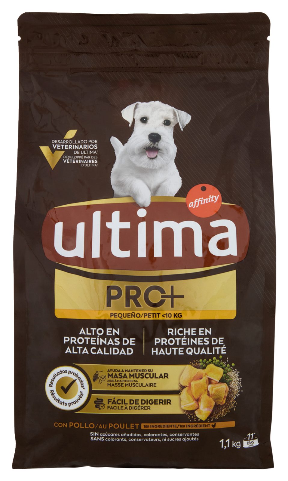 Dog Pro+ <10 kg mit Huhn