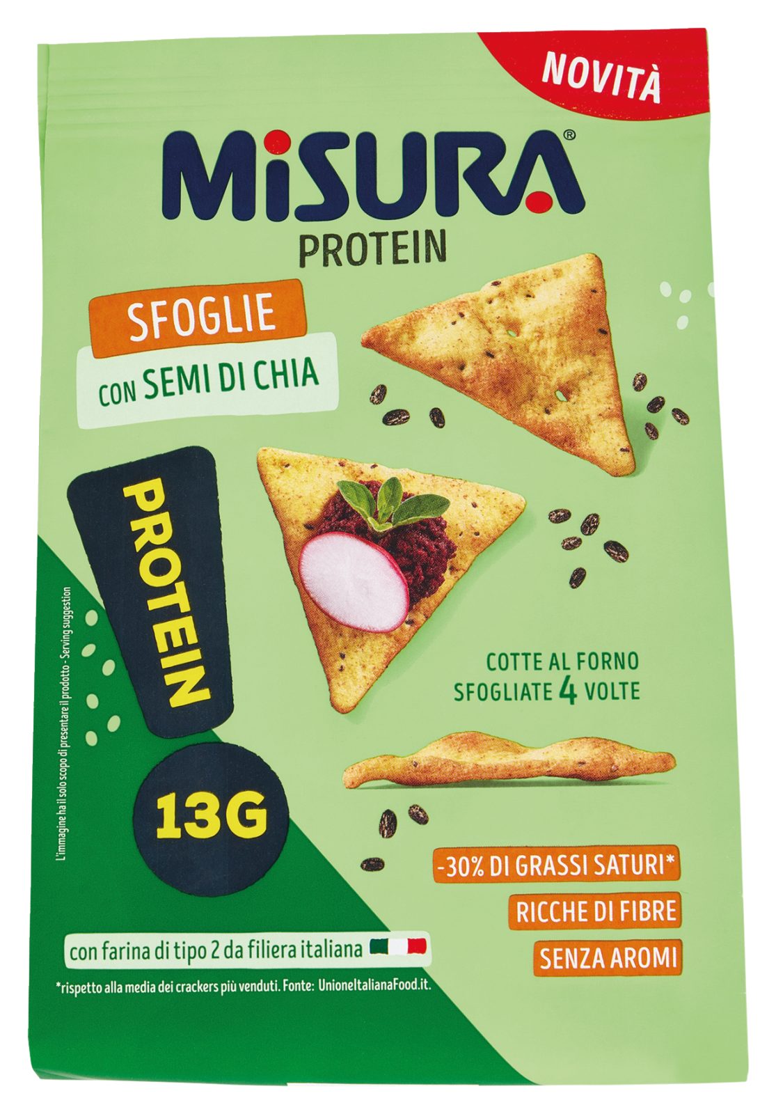 Protein Sfoglie Semi di Chia