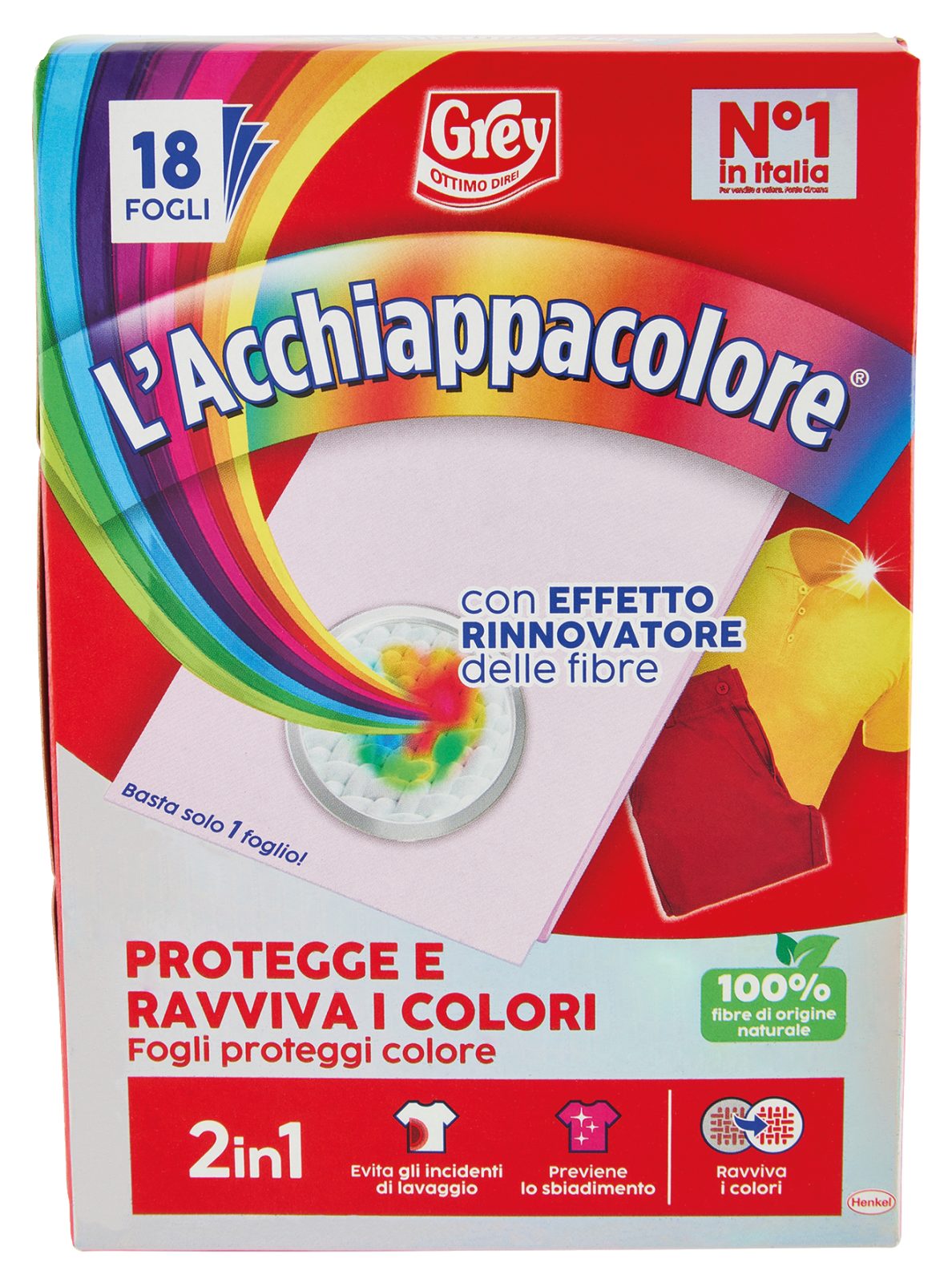 Acchiappacolore protegge e ravviva i colori