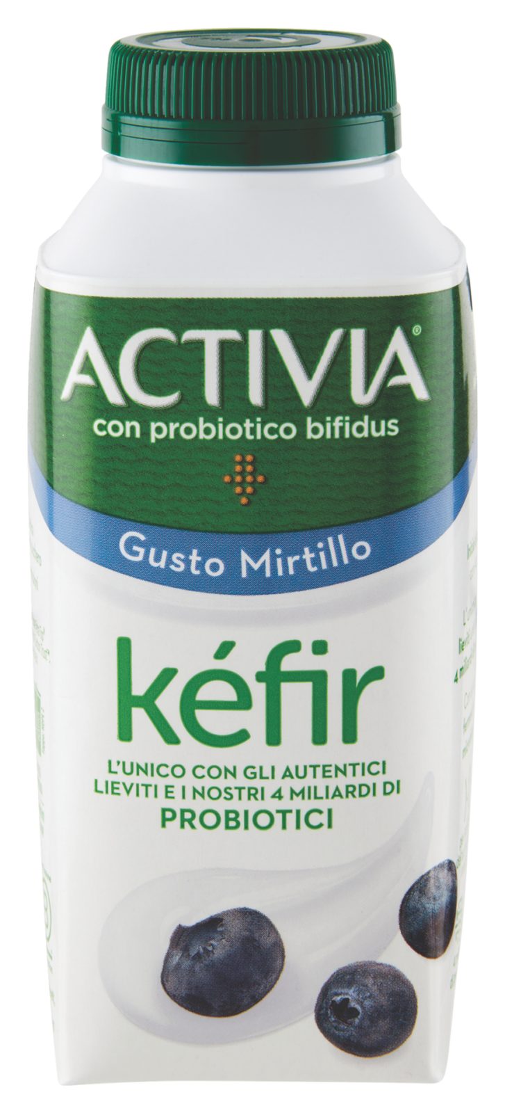 ACTIVIA, Kefir da bere gusto Mirtillo con Probiotico Bifidus