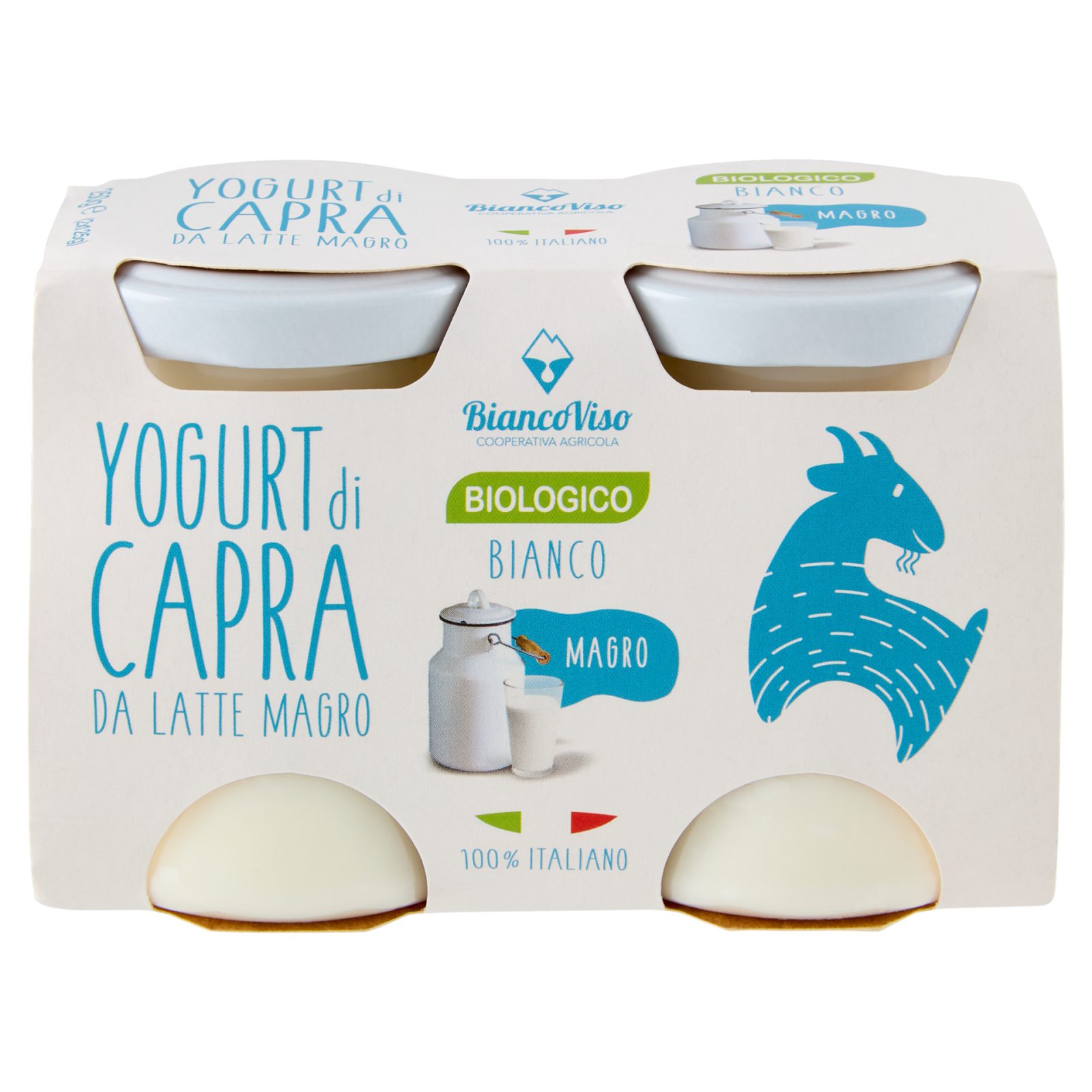 Bio-Naturjoghurt aus Ziegenmilch Mager