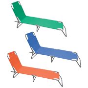 Lettino Metallo
- richiudibile
- schienale regolabile
- 187x55 cm*