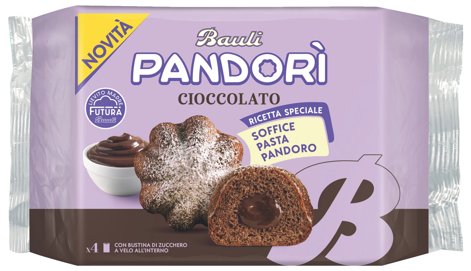 4 Pandori Dark cioccolato