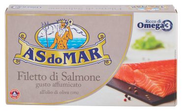 Filetti di salmone affumicato - AS do MAR - 100 g