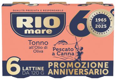 Tonno pescato con canna - Rio Mare - 6 x 120 g