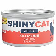 Cibo umido per gatto Shiny Cat con salmone