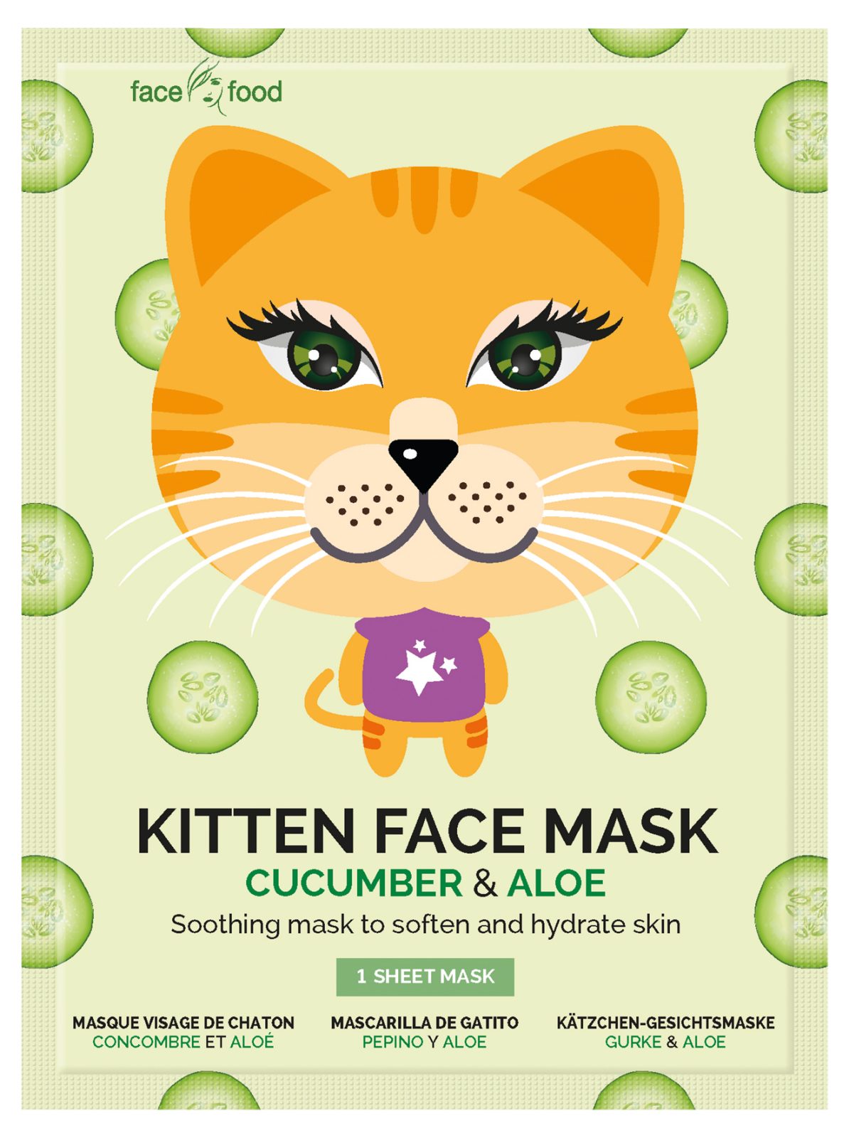 Maschera viso in tessuto 7th Heaven