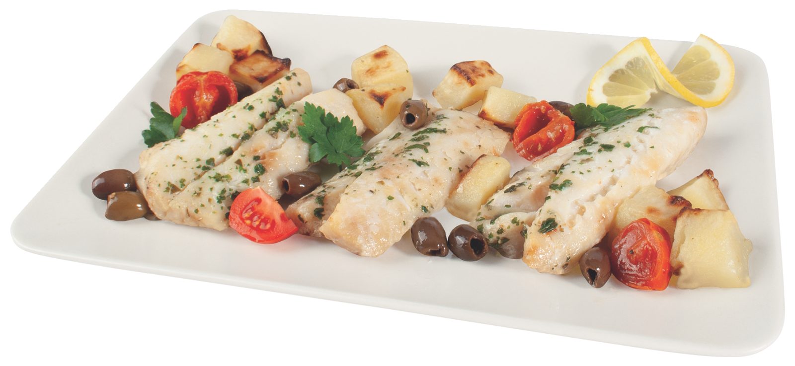 Merluzzo alla Mediterranea