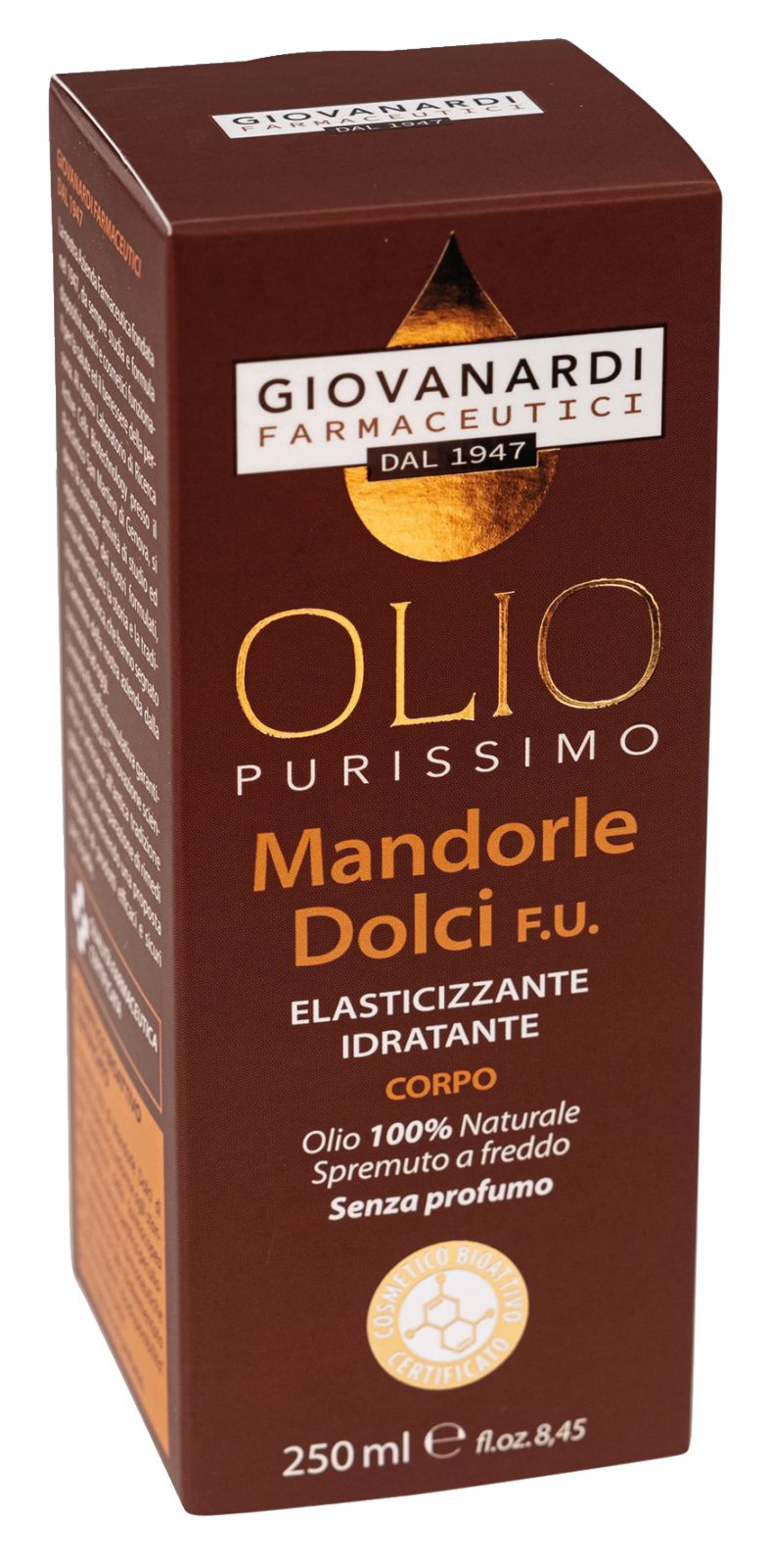 Olio puro di mandorle
