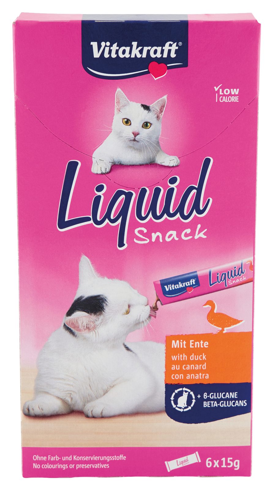Snack liquido per gatto