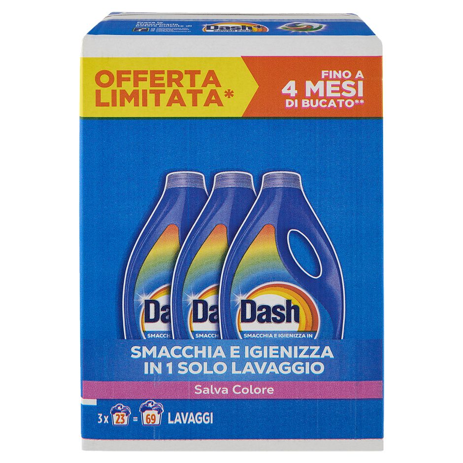 Detersivo liquido per lavatrice Salva Colore