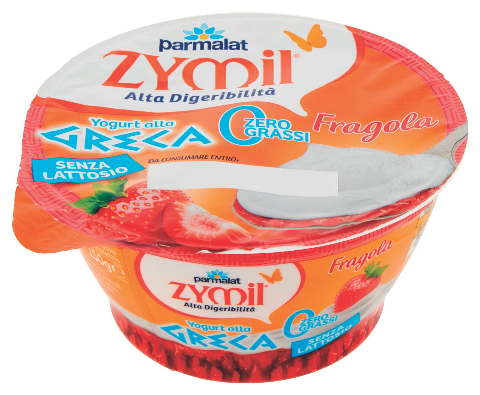 Joghurt 0% griechische Art, laktosefrei