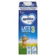 Latte liquido 3 Crescita 
dal 12° mese compiuto al 24°, Fonte di Ferro