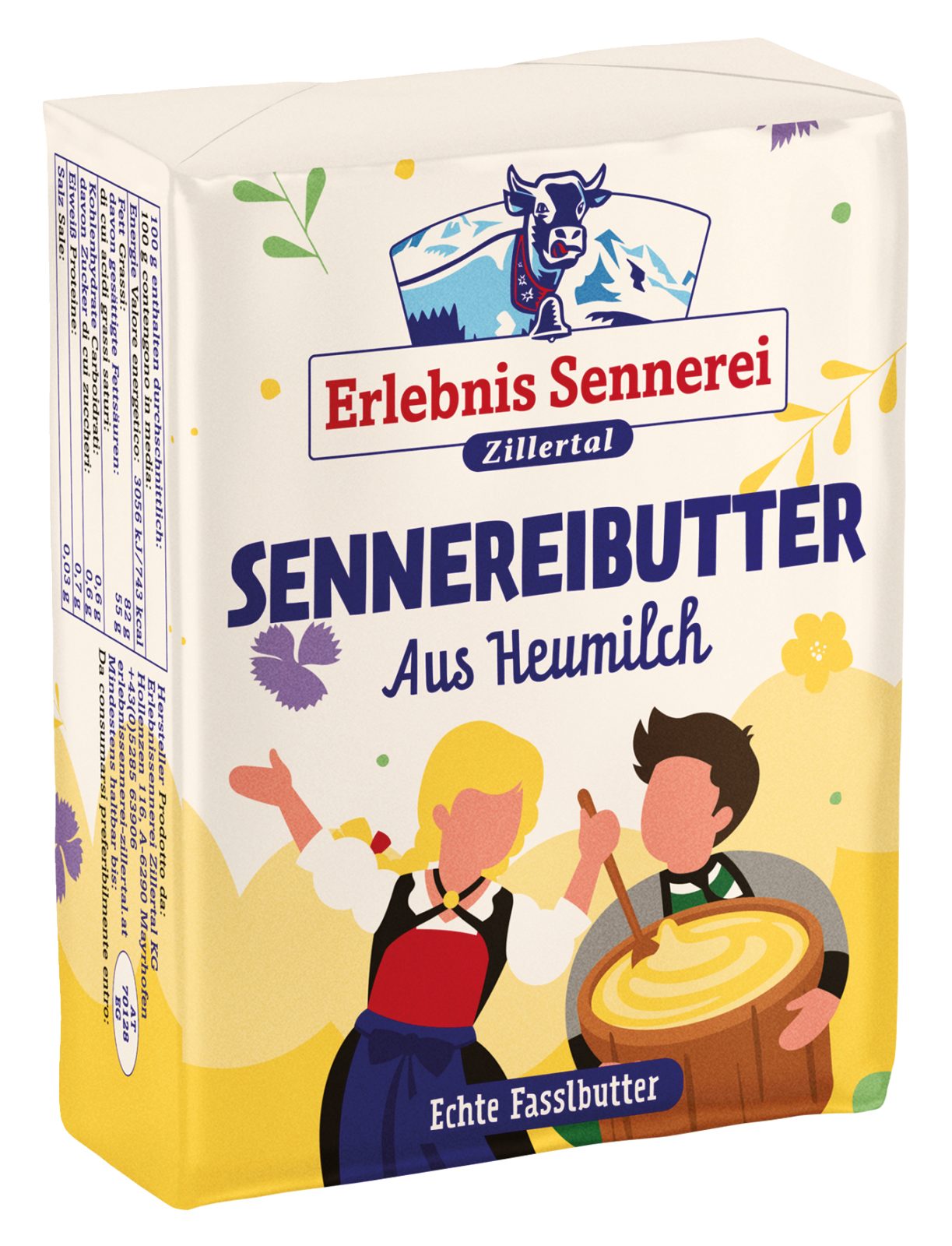 Sennereibutter aus Heumilch