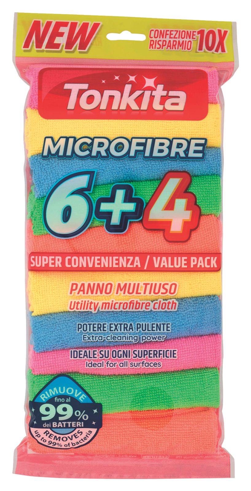 Mikrofasertücher, antibakteriell