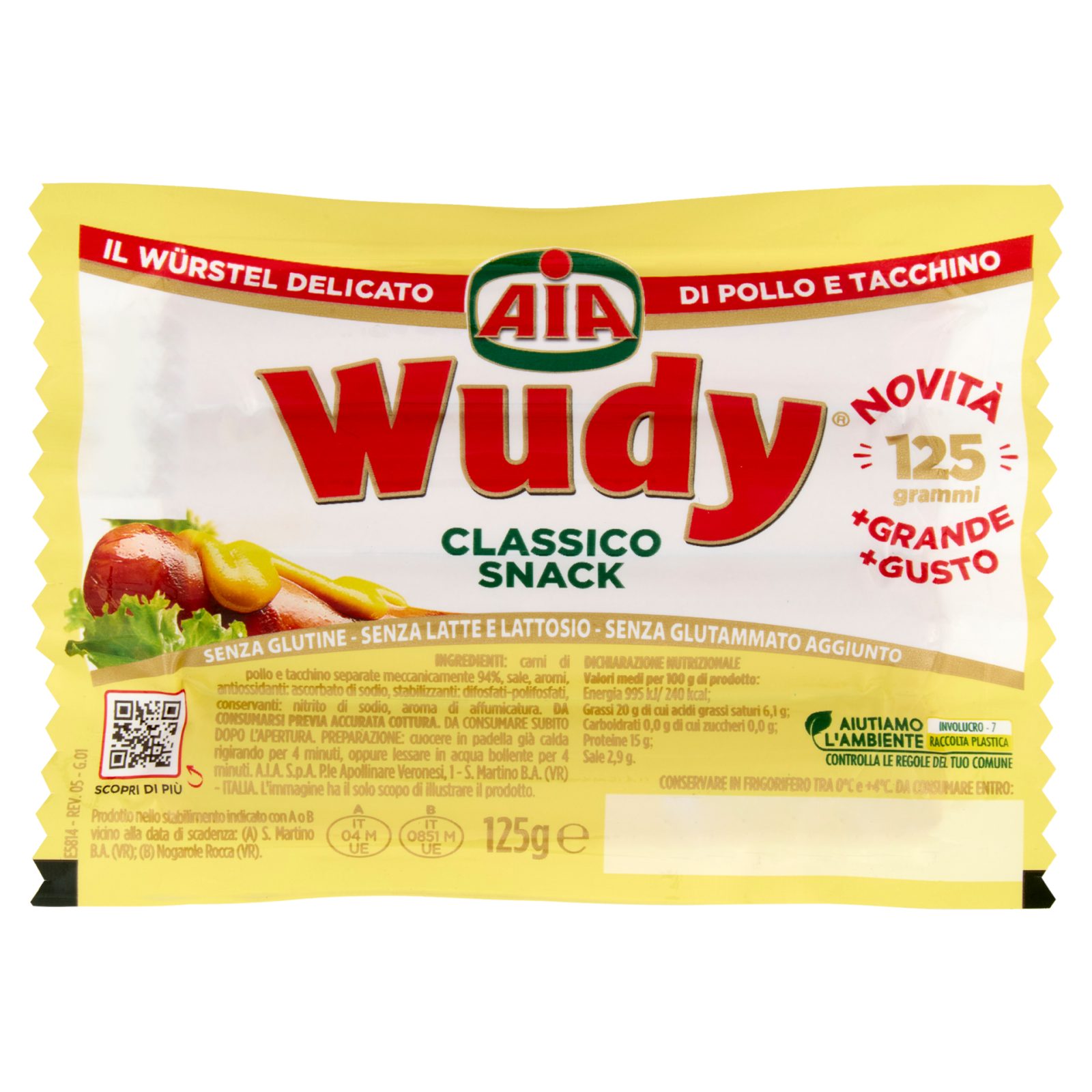Wudy Klassischer Snack