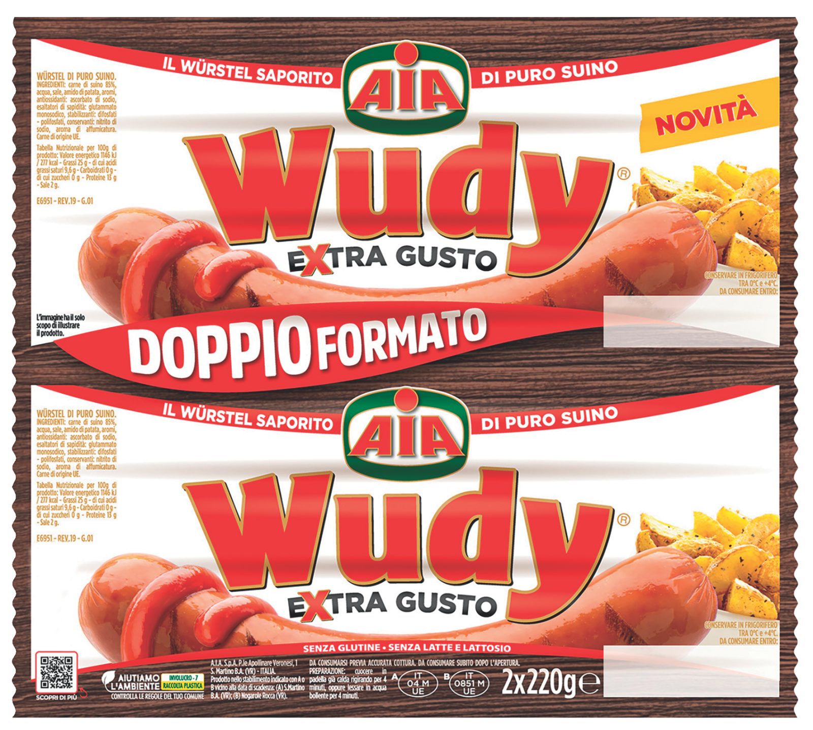 $$WURSTEL WUDY EXTRAGUST SUINO AIA GR440