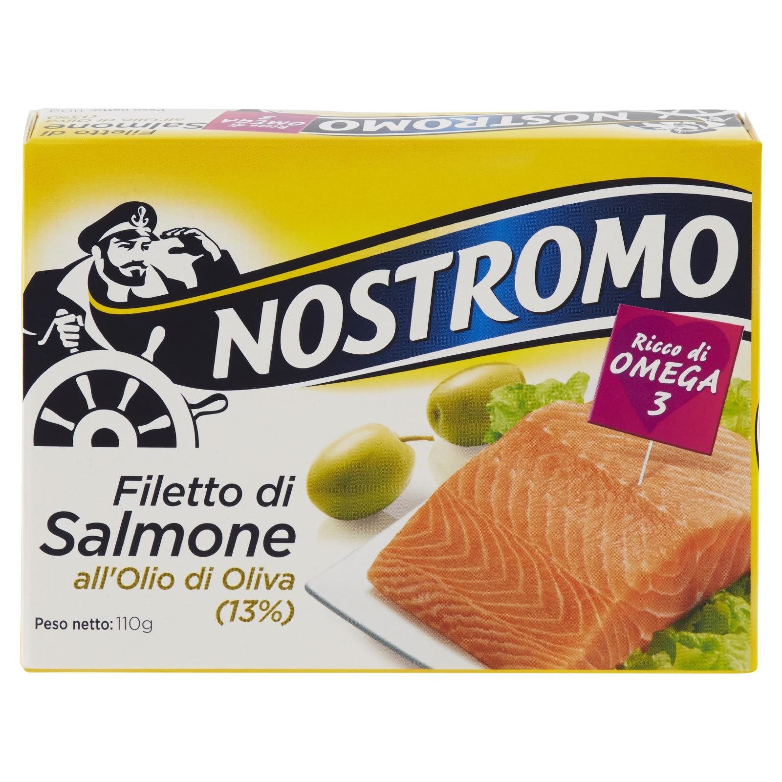 Filetto di Salmone all'Olio di Oliva