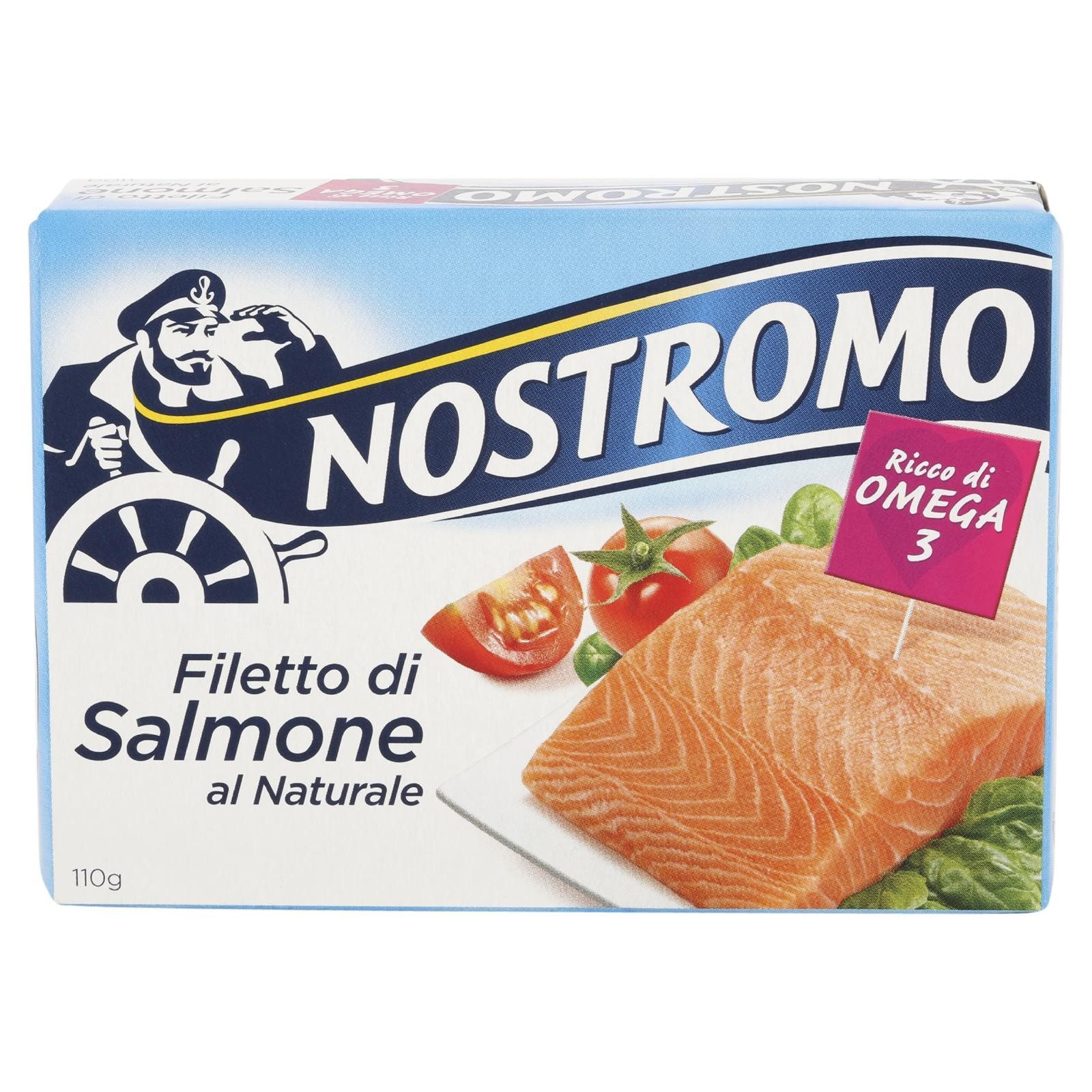 Filetto di salmone al Naturale