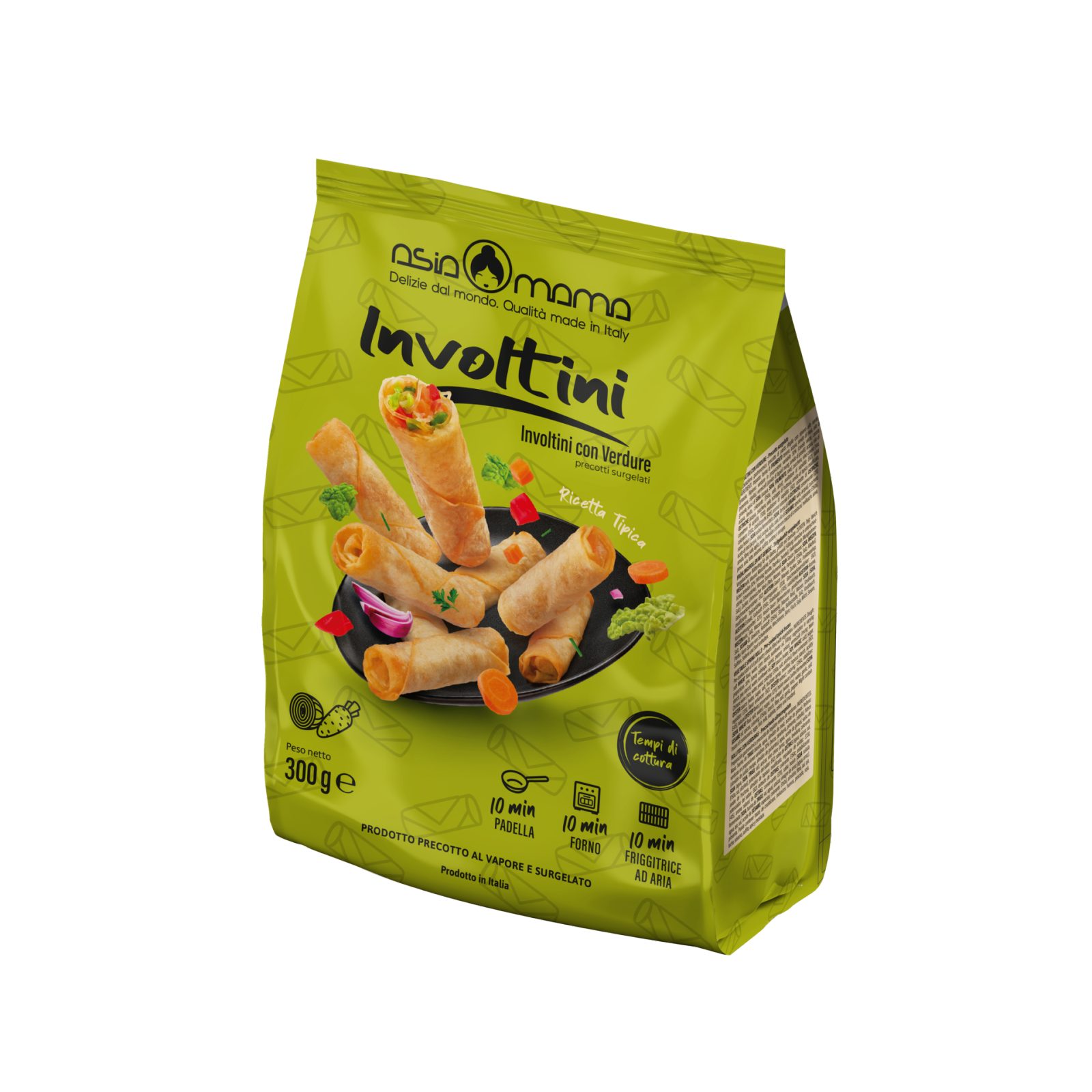 INVOLTINI PRIMAVERA C/VERD.ASIAMAMA G300