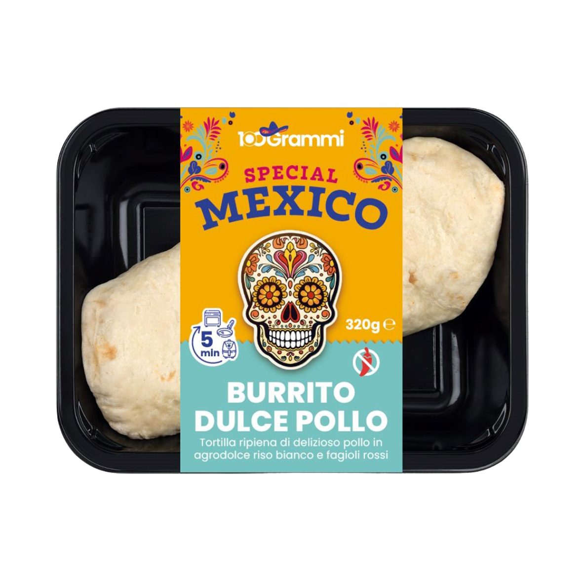Burrito dulce pollo