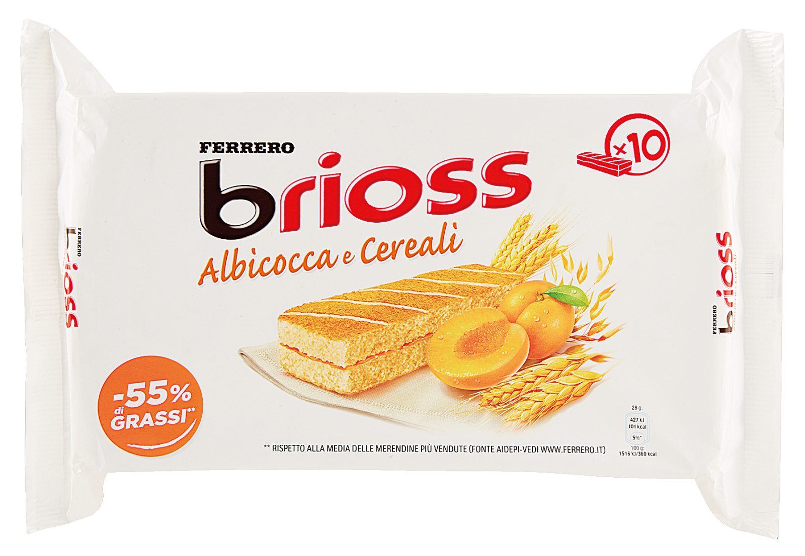 Merendine Brioss Albicocca