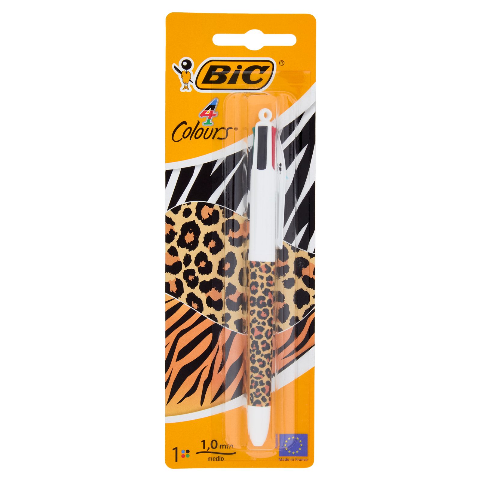 Penna 4 colori Animalier